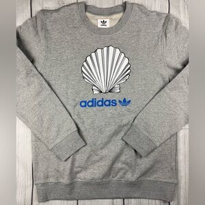 NWT! Adidas x Noah Crewneck Sweatshirt FW20 Heather Gray Sz Large